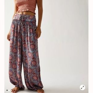 Free People Oh Hey There Pants in Pink - S